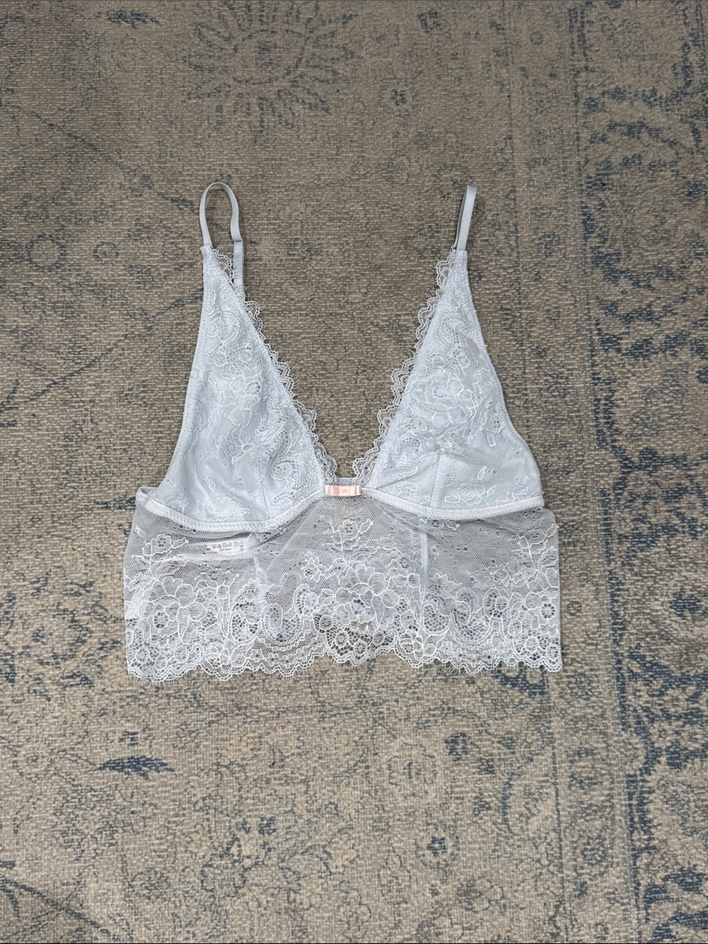 Urban Outfitters Baby Blue Lace Bralette